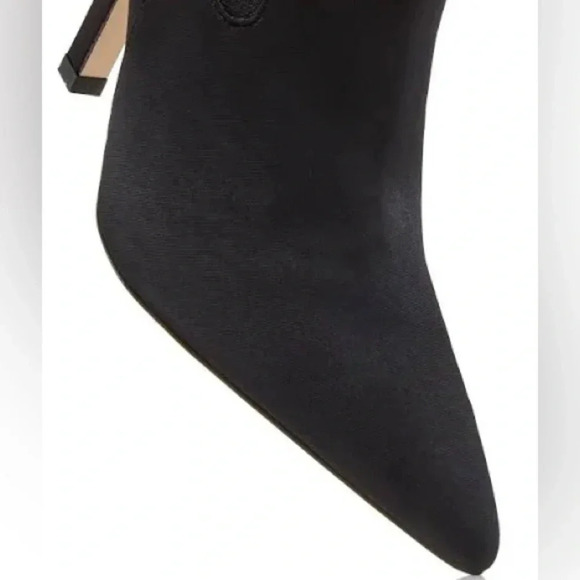 Good American High Kickstand Neoprene Bootie Stilettos Black 5 - Picture 7 of 10